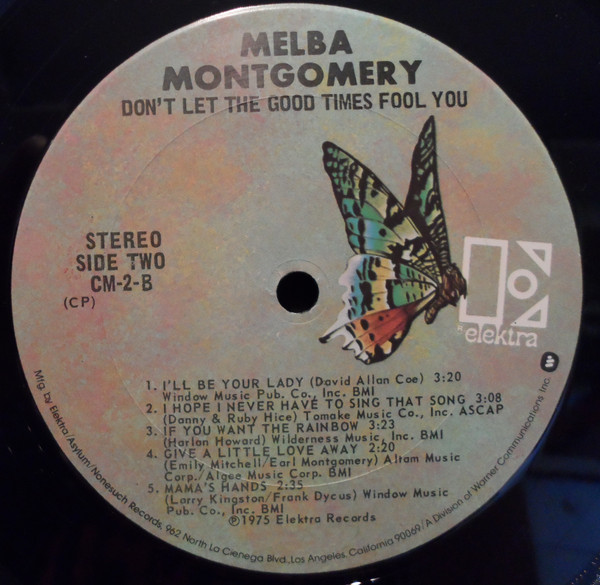 Melba Montgomery - Don't Let The Good Times Fool You (LP, Pit) (Mint (M)) - Image 4