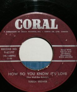 Teresa Brewer - How Do You Know It's Love (7", Single, Mono) (Very Good (VG))