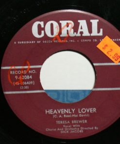 Teresa Brewer - Heavenly Lover / Fair Weather Sweetheart (7", Single, Mono) (Very Good (VG))