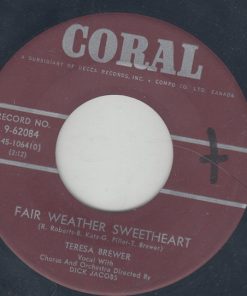 Alternative view of Teresa Brewer - Heavenly Lover / Fair Weather Sweetheart (7", Single, Mono) (Very Good (VG))