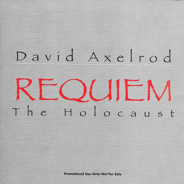 David Axelrod - Requiem - The Holocaust (CD, Album, Promo) (Near Mint (NM or M-))