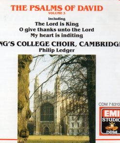 Philip Ledger, Francis Grier, The King's College Choir Of Cambridge - The Psalms Of David - Volume 3 (CD, Album) (Near Mint (NM or M-))
