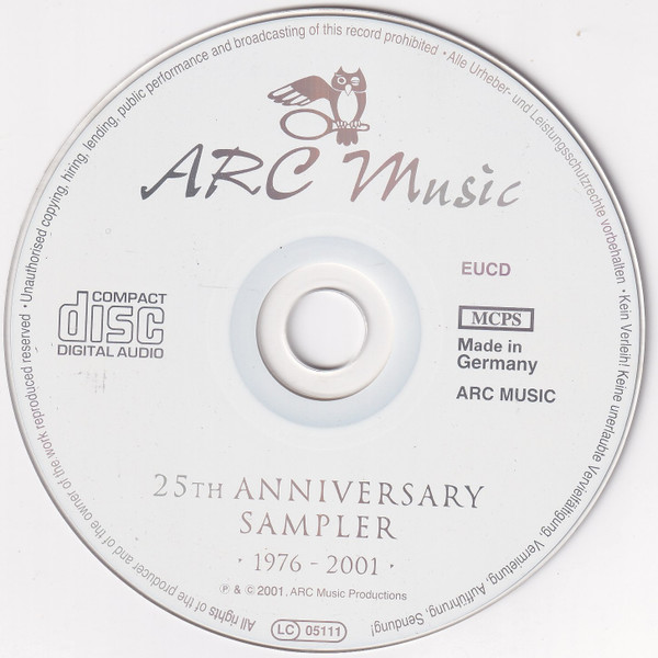 Various - ARC Music (25th Anniversary Sampler 1976 - 2001) (CD, Comp, Smplr) (Mint (M)) - Image 3