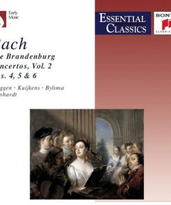 Johann Sebastian Bach, Frans Brüggen, Kuijkens, Anner Bylsma, Gustav Leonhardt - The Brandenburg Concertos, Vol. 2 - Nos. 4, 5 & 6 (CD, RM) (Near Mint (NM or M-))