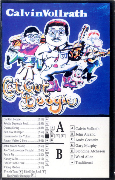 Calvin Vollrath - Cat Gut Boogie (Cass, Album, Dol) (Near Mint (NM or M-))