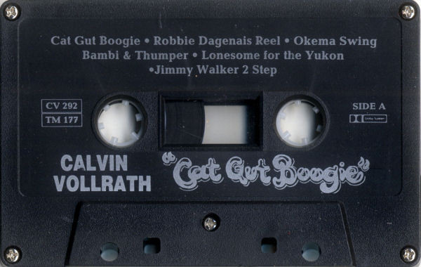 Calvin Vollrath - Cat Gut Boogie (Cass, Album, Dol) (Near Mint (NM or M-)) - Image 3