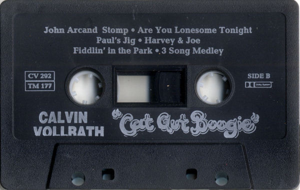 Calvin Vollrath - Cat Gut Boogie (Cass, Album, Dol) (Near Mint (NM or M-)) - Image 4