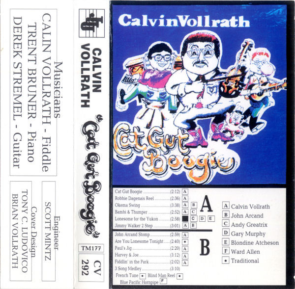Calvin Vollrath - Cat Gut Boogie (Cass, Album, Dol) (Near Mint (NM or M-)) - Image 5