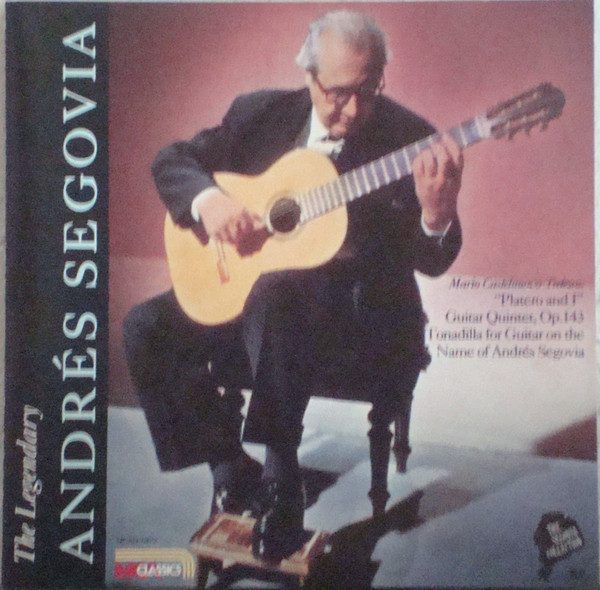 Andrés Segovia - The Segovia Collection Vol. 8: Platero And I And Other Works By Castelnuovo-Tesdesco (CD, Comp) (Near Mint (NM or M-))