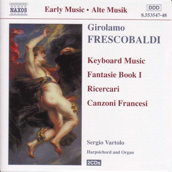 Girolamo Frescobaldi, Sergio Vartolo - Keyboard Music (Fantasie Book I / Ricercari / Canzoni Francesi) (2xCD, Album) (Near Mint (NM or M-))