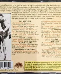 Various - Fire In The Mountains: Polish Mountain Fiddle Music Vol. 2 - The Great Highland Bands (CD) (Near Mint (NM or M-)) - Image 4