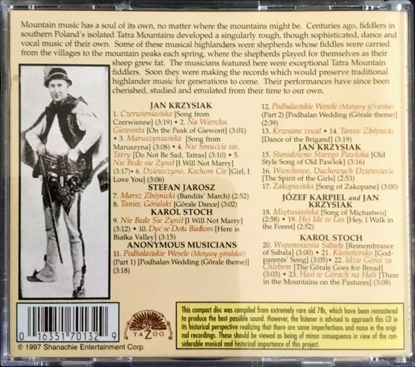 Various - Fire In The Mountains: Polish Mountain Fiddle Music Vol. 2 - The Great Highland Bands (CD) (Near Mint (NM or M-)) - Image 4