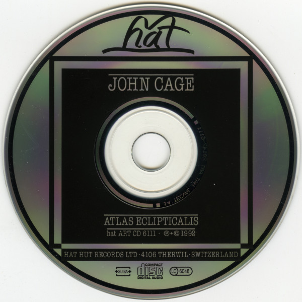 John Cage, Eberhard Blum - Atlas Eclipticalis (For Three Flutes) (CD, Album) (Near Mint (NM or M-)) - Image 3