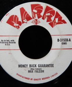 Max Falcon (2) - Money Back Guarantee / I Thought I Heard You Call My Name (7", Single) (Very Good Plus (VG+))