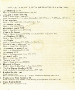 Westminster Cathedral Choir, James O'Donnell (2), Iain Simcock - Panis Angelicus (Favourite Motets From Westminster Cathedral) (CD, Album) (Near Mint (NM or M-)) - Image 4