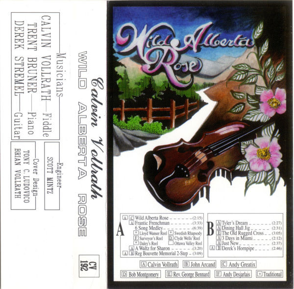 Calvin Vollrath - Wild Alberta Rose (Cass, Album) (Near Mint (NM or M-)) - Image 5