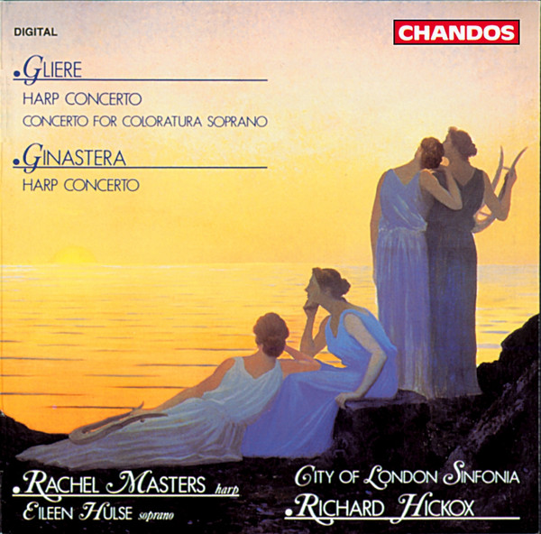 Reinhold Glière, Alberto Ginastera, Rachel Masters, Eileen Hulse, City Of London Sinfonia, Richard Hickox - Harp Concerto / Concerto For Coloratura Soprano / Harp Concerto (CD, Album) (Near Mint (NM or M-))