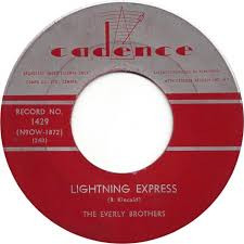 Alternative view of Everly Brothers - I'm Here To Get My Baby Out Of Jail / Lightning Express (7") (Very Good (VG))