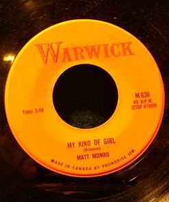 Matt Monro - My Kind Of Girl / This Time (7", Single) (Very Good Plus (VG+))