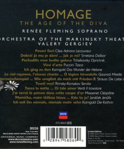 Alternative view of Renée Fleming, Orchestra Of The Mariinsky Theatre, Valery Gergiev - Homage · The Age Of The Diva (CD) (Near Mint (NM or M-))