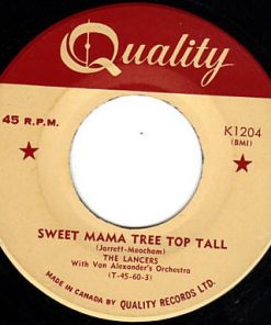 The Lancers (4) With Van Alexander And His Orchestra - Sweet Mama Tree Top Tall (7", Single) (Near Mint (NM or M-))
