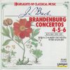 Johann Sebastian Bach, Berlin Chamber Orchestra, Peter Wohlert - Brandenburg Concertos 4 • 5 • 6 (CD, Album, San) (Near Mint (NM or M-))
