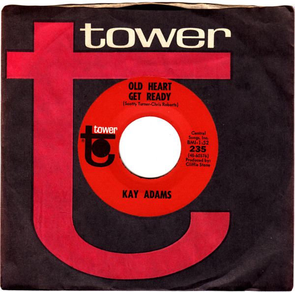 Kay Adams - Old Heart Get Ready / Anymore (7", Single) (Very Good (VG))
