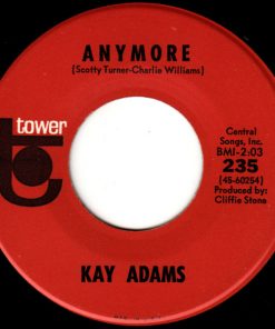 Alternative view of Kay Adams - Old Heart Get Ready / Anymore (7", Single) (Very Good (VG))