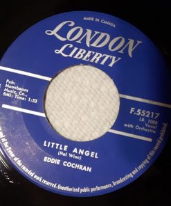 Alternative view of Eddie Cochran - Hallelujah, I Love Her So / Little Angel (7", Single) (Very Good Plus (VG+))