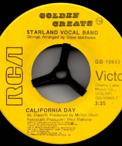 Alternative view of Starland Vocal Band - Afternoon Delight / California Day (7", Single) (Near Mint (NM or M-))