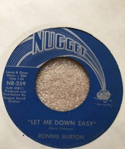 Ronnie Burton - Let Me Down Easy / From This Day On (7", Single) (Very Good Plus (VG+))