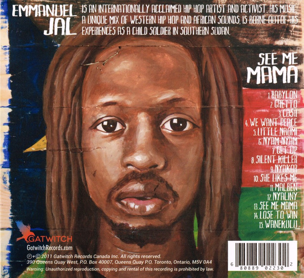 Emmanuel Jal - See Me Mama (CD, Album) (Near Mint (NM or M-)) - Image 2
