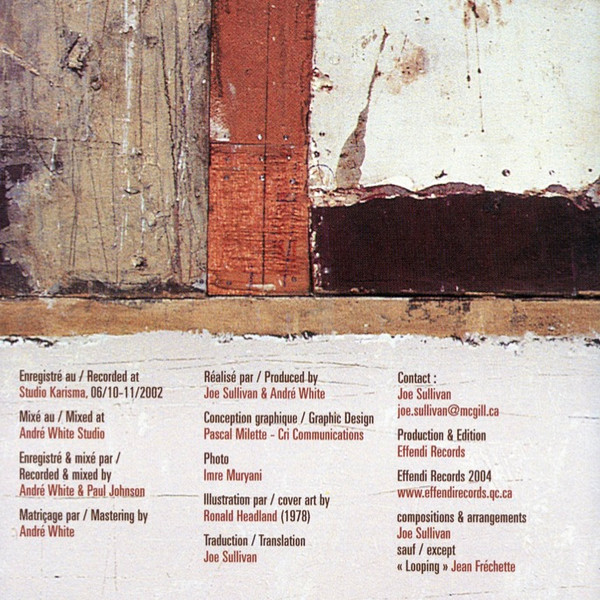 Joe Sullivan Big Band - Joe Sullivan Big Band (CD, Album) (Near Mint (NM or M-)) - Image 3