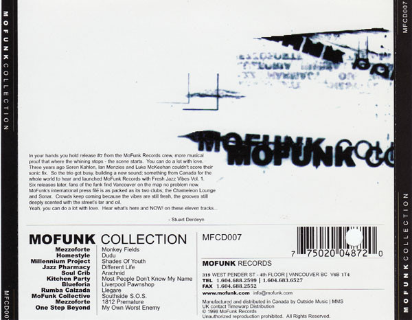 Various - Mofunk Collection (CD, Comp) (Near Mint (NM or M-)) - Image 2