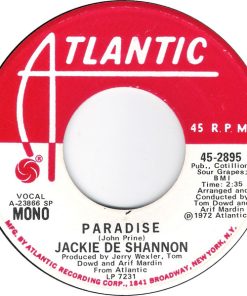 Jackie DeShannon - Paradise (7", Mono, Promo) (Very Good Plus (VG+))