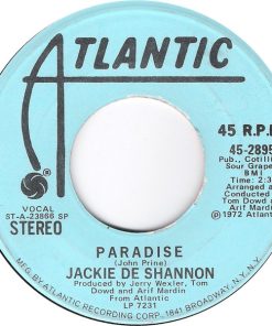 Alternative view of Jackie DeShannon - Paradise (7", Mono, Promo) (Very Good Plus (VG+))