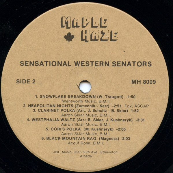Western Senators - The Sensational Western Senators (LP, Album) (Mint (M)) - Image 4