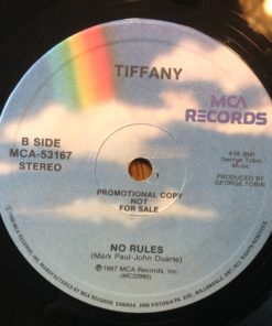 Alternative view of Tiffany - I Think We're Alone Now (7", Single, Promo) (Near Mint (NM or M-))