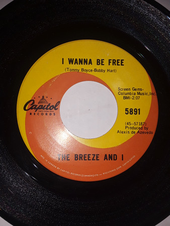 The Breeze And I - Theme From "Hotel" (7") (Near Mint (NM or M-)) - Image 2