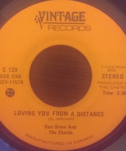 Don Brose And The Chords - Loving You From A Distance (7") (Very Good Plus (VG+))