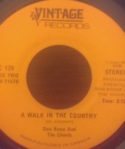 Alternative view of Don Brose And The Chords - Loving You From A Distance (7") (Very Good Plus (VG+))