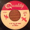 Sky Johnson - If My Love Had Wings / A Wound Time Can't Erase (7", Single) (Very Good Plus (VG+))