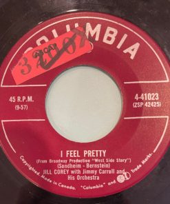 Jill Corey - I Feel Pretty / How Can I Tell? (7") (Very Good Plus (VG+))
