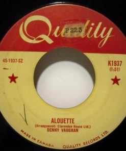 Alternative view of Denny Vaughan - Montreal / Alouette (7", Single) (Very Good (VG))