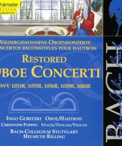 Johann Sebastian Bach, Bachcollegium Stuttgart, Ingo Goritzki, Helmuth Rilling - Restored Oboe Concerti (CD, Album) (Near Mint (NM or M-))