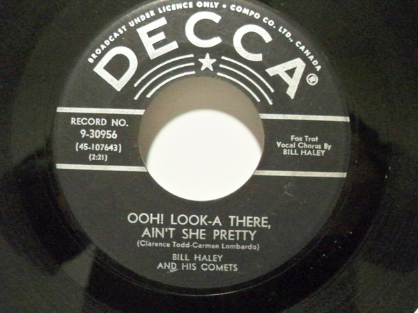 Bill Haley And His Comets - Joey's Song / Ooh! Look-a There, Ain't She Pretty (7", Single) (Near Mint (NM or M-)) - Image 2