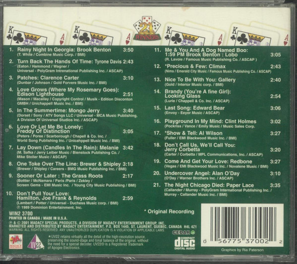 Various - Rockin' 70's (CD, Comp) (Mint (M)) - Image 2