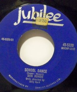 Don Rondo - School Dance / I've Got Bells On My Heart (7", Single) (Very Good (VG))