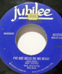 Alternative view of Don Rondo - School Dance / I've Got Bells On My Heart (7", Single) (Very Good (VG))