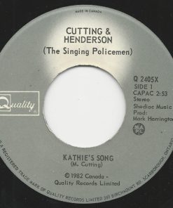 Cutting And Henderson - Kathie's Song / Cape Breton (7", Single) (Very Good Plus (VG+))